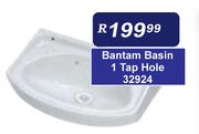 Bantam Basin 1 Tap Hole