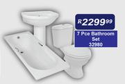7 Pce Bathroom Set