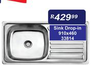 Sink Drop-In 910 x 460