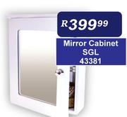 Mirror Cabinet SGL