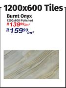 Burnt Onyx Polished 1200 x 600-Per Sqm