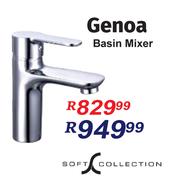 Soft Collection Genoa Basin Mixer