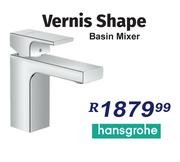  Vernis Shape Basin Mixer
