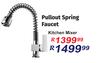 Pullout Spring Faucet Kitchen Mixer