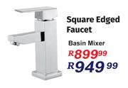 Square Edged Faucet Basin Mixer
