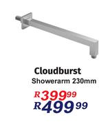 Cloudburst Showerarm 230mm