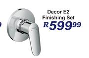 Decor E2 Finishing Set