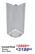 Curved Pivot Shower