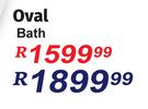 Oval Bath