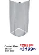 Curved Pivot Shower Excl. Base