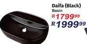 Daifa (Black) Basin