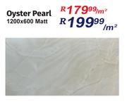 Oyster Pearl Matt 1200 x 600-Per Sqm