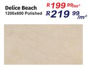 Delice Beach Polished 1200 x 600-Per Sqm