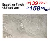 Egyptian Finch Matt 1200 x 600-Per Sqm