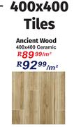 Ancient Wood Ceramic Tiles 400 x 400-PerSqm