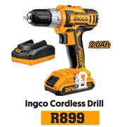 Ingco Cordless Drill 2.0 Ah