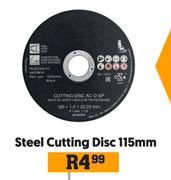 Steel Cutting Disc 115mm