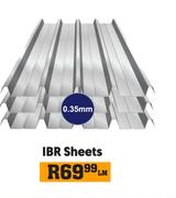IBR Sheets 0.35mm-Per LM