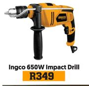 Ingco 650W Impact Drill