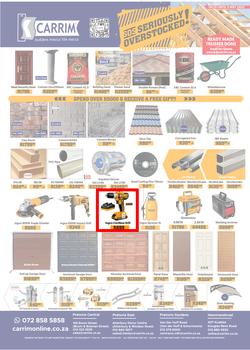K Carrim Builders Mecca : SOS Seriously Overstocked (18 March - 03 May 2022), page 1
