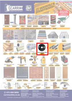 K Carrim Builders Mecca : SOS Seriously Overstocked (18 March - 03 May 2022), page 1