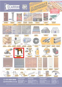 K Carrim Builders Mecca : SOS Seriously Overstocked (18 March - 03 May 2022), page 1