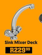 Sink Mixer Deck