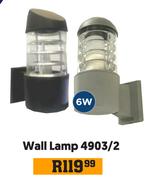 Wall Lamp 4903/2 6W