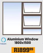 Valuwin Aluminium Window 1800 x 1500