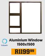 Valuwin Aluminium Window 1500 x 1500