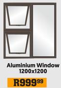 Aluminium Window 1200 x 1200