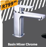 Soft Collection Venice Basin Mixer (Chrome)