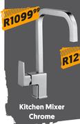 Soft Collection Venice Kitchen Mixer (Chrome)