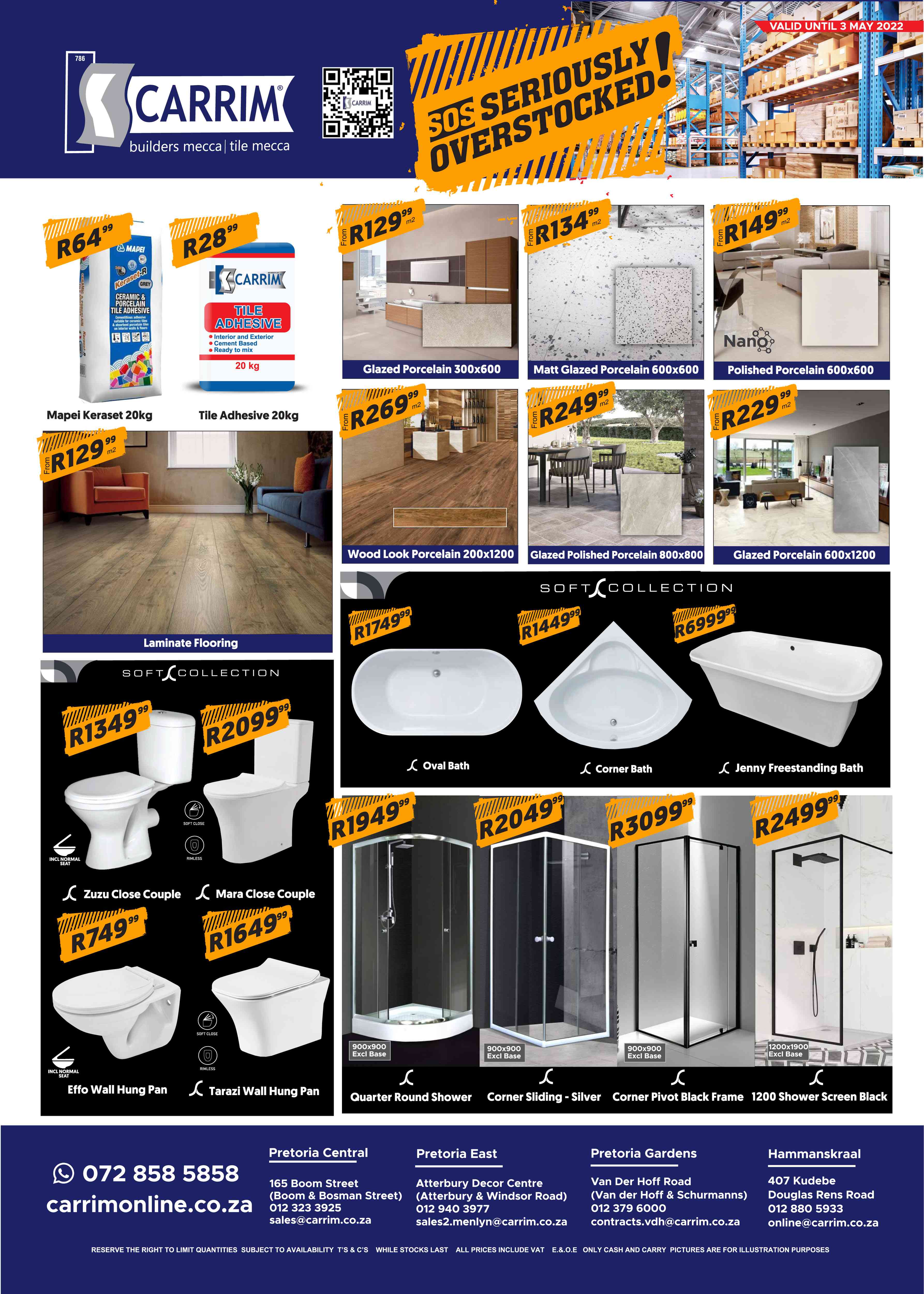 Special K Carrim Tile Adhesive20Kg — www.guzzle.co.za