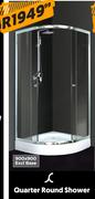 Soft Collection Quarter Round Shower 900 x 900