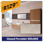 Glazed Porcelain 300x600-Per Sqm