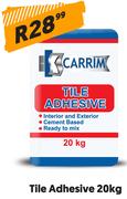 K Carrim Tile Adhesive-20Kg