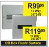 DB Box Flush/Surface 12 Way 34724/5