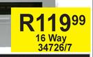 DB Box Flush/Surface 16 Way 34726/7