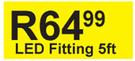 Fluorescent LED Globe 35635-5ft