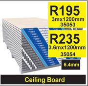 Ceiling Board 6.4mm 35053-3.6m x 1200mm