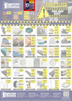 K Carrim Builders Mecca : Price Slash (22 March - 06 May 2024), page 1