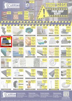 K Carrim Builders Mecca : Price Slash (22 March - 06 May 2024), page 1