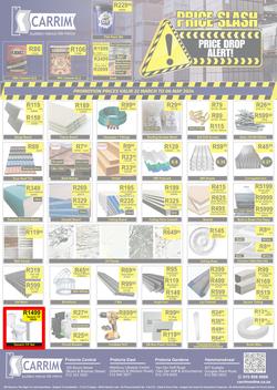 K Carrim Builders Mecca : Price Slash (22 March - 06 May 2024), page 1