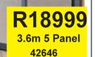 Fold-A-Side 5 Panel 42646-3.6m