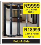 Fold-A-Side 5 Panel 42646-3.6m