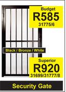 Security Gate Budget 31775/6