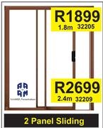 2 Panel Sliding 32205-1.8m