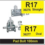 Pad Bolt 100mm Oval 36277