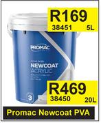 Promac Newcoat PVA 38451-5L